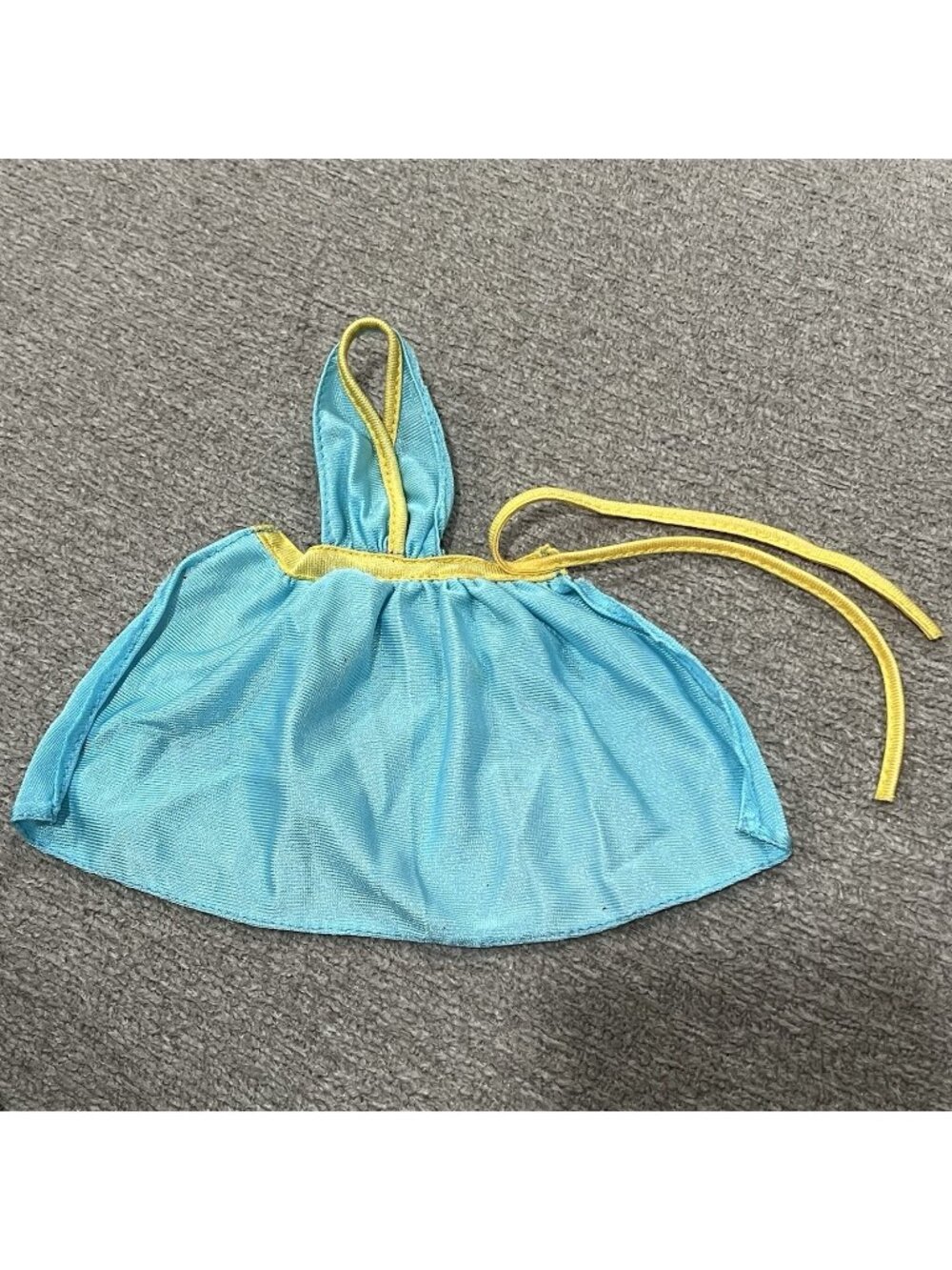 Vintage My First Barbie Fashions Blue And Yellow Dress #1910